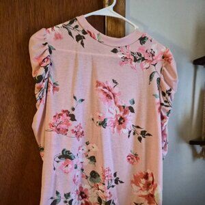 Floral Sheer Top
